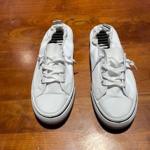 Maurices size 10M white slip on sneakers